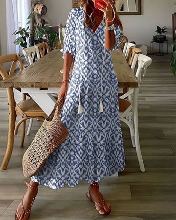 Celina | Bohemian Tummy-Covering Dress