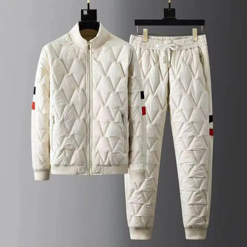 Carter™ - Stylish Quilted Down Jacket And Pants Set