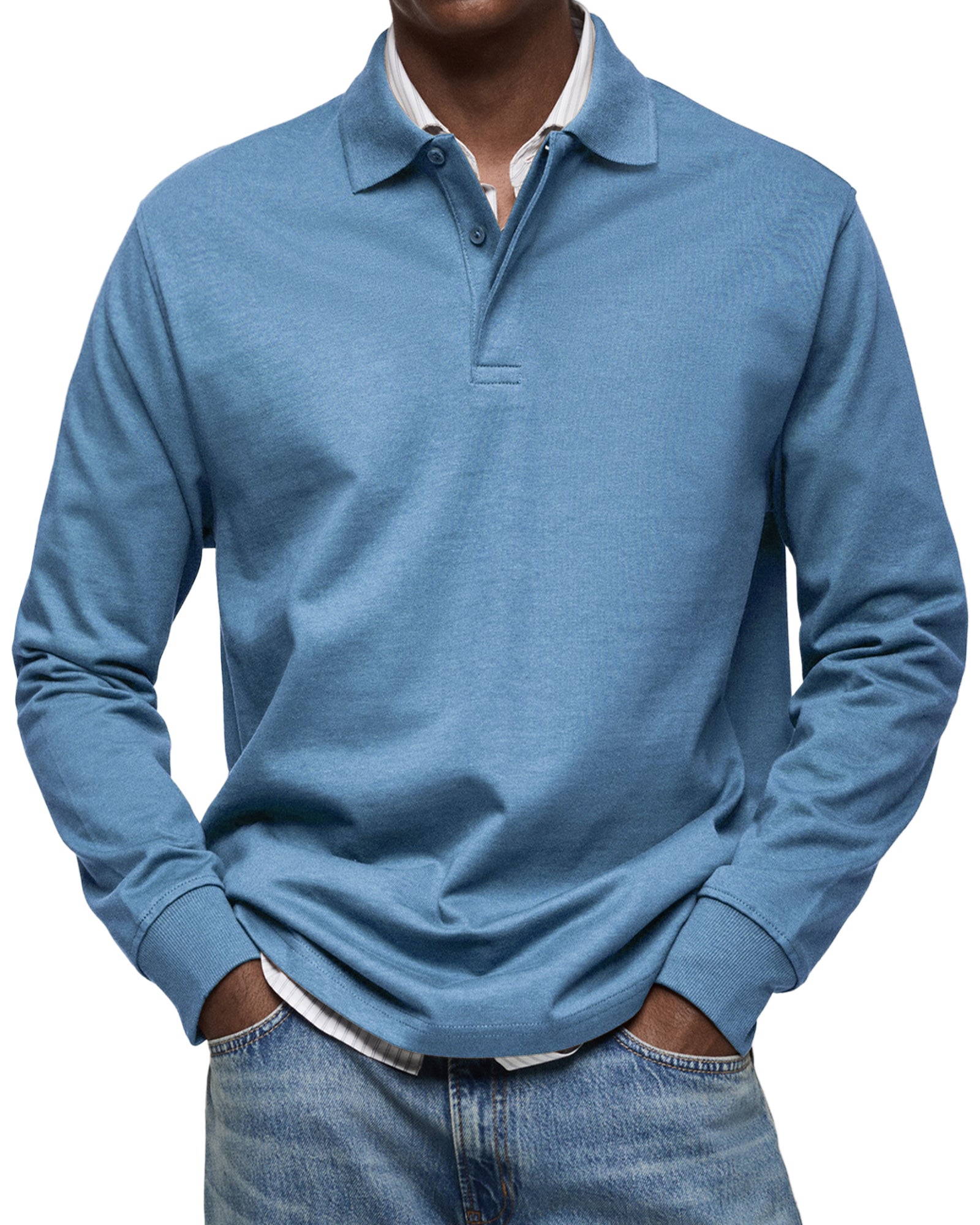 Tom | Classic Long Sleeve Polo