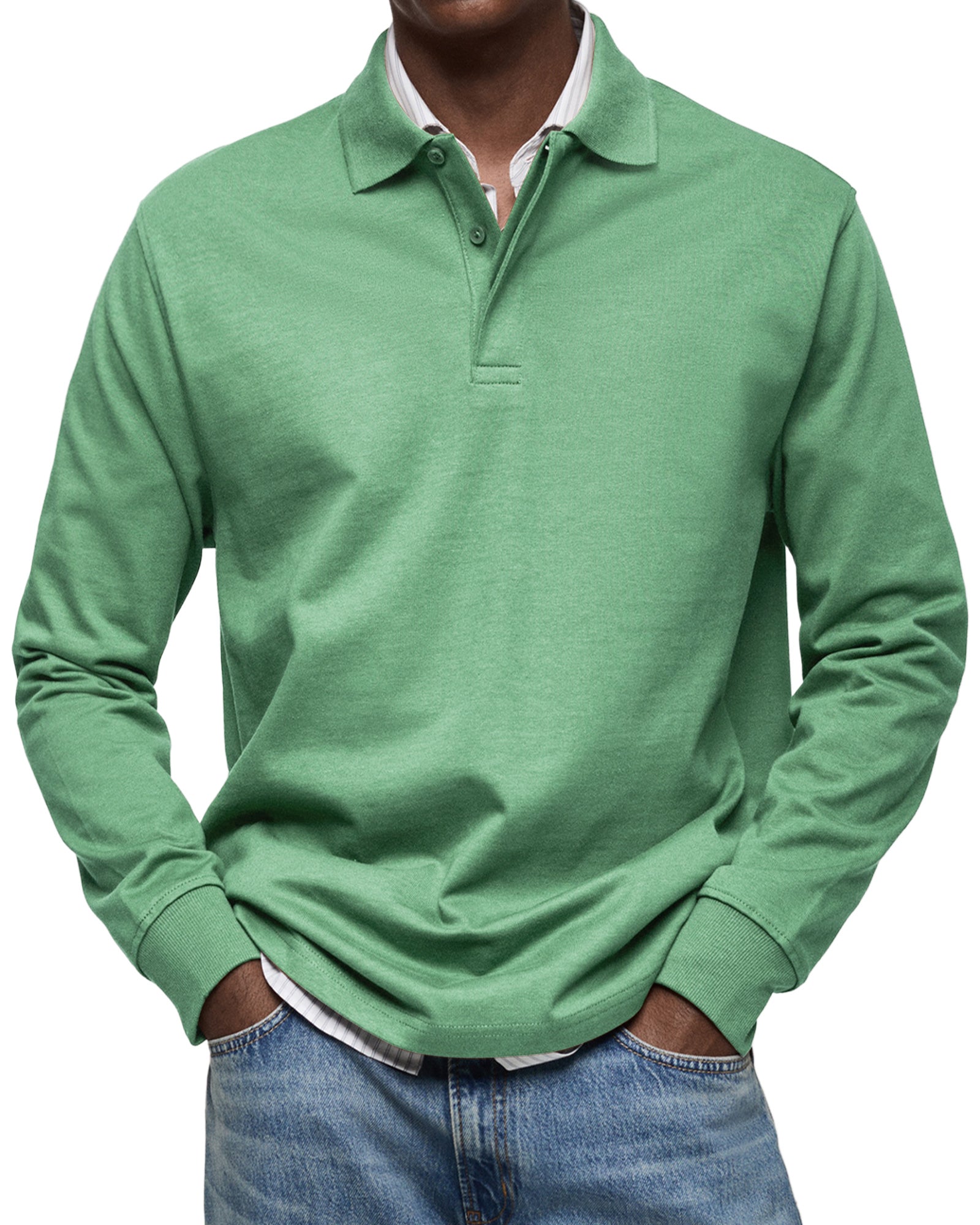 Tom | Classic Long Sleeve Polo