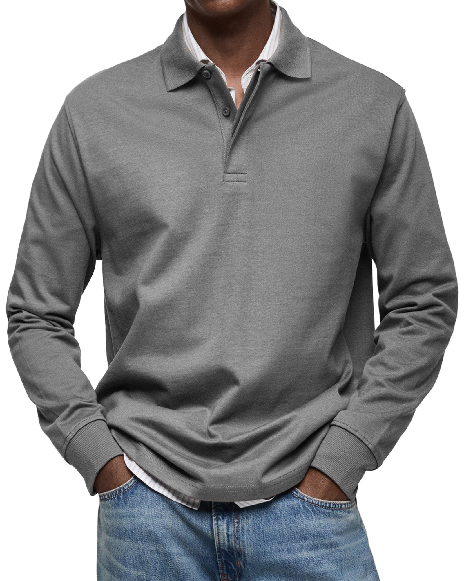 Tom | Classic Long Sleeve Polo