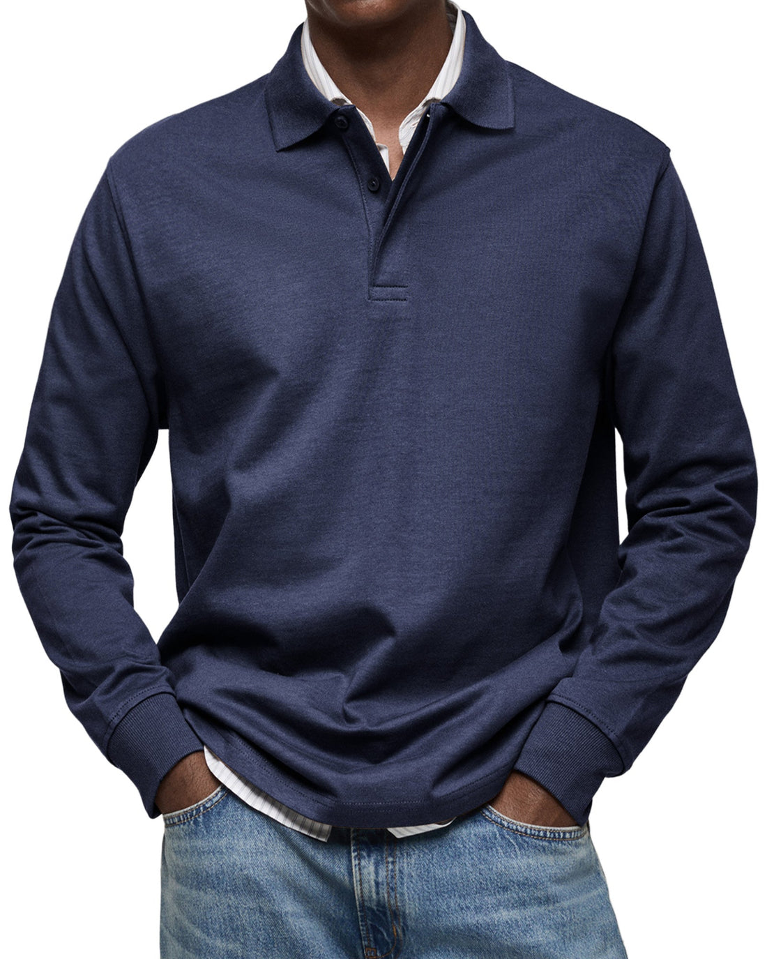 Tom | Classic Long Sleeve Polo