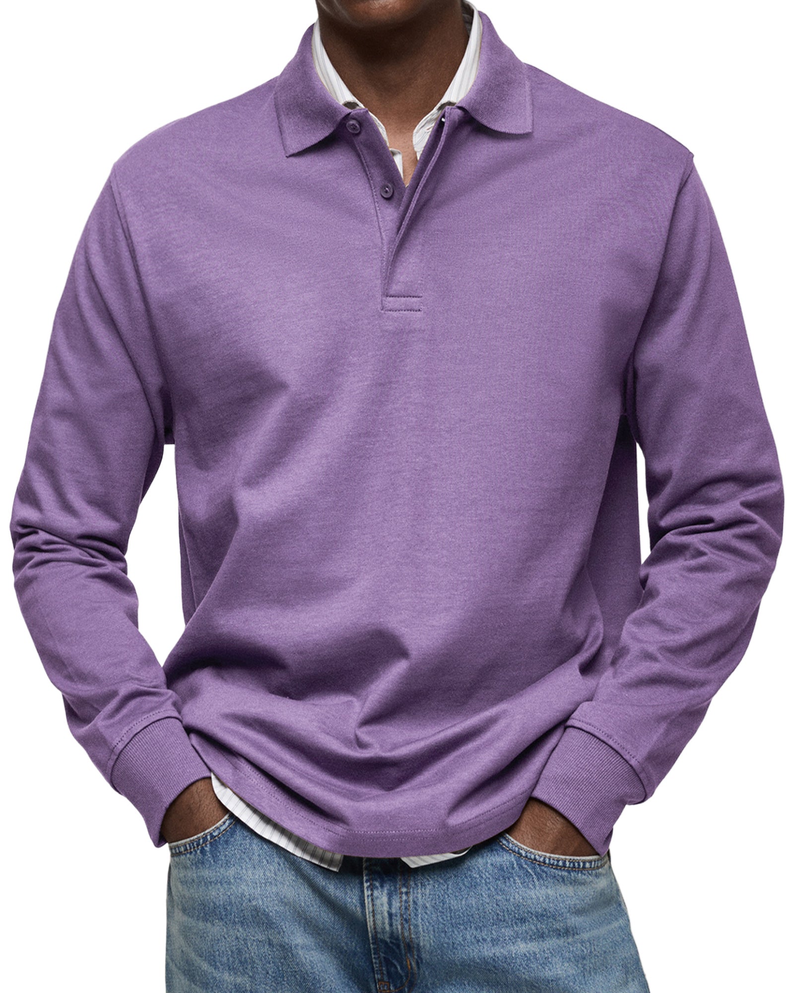 Tom | Classic Long Sleeve Polo