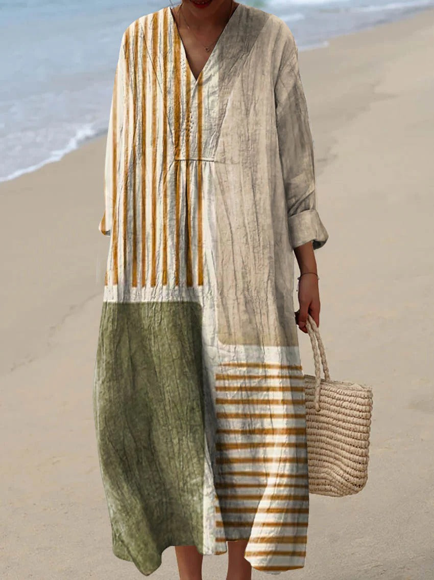 Susan | Elegant Geometric Dress