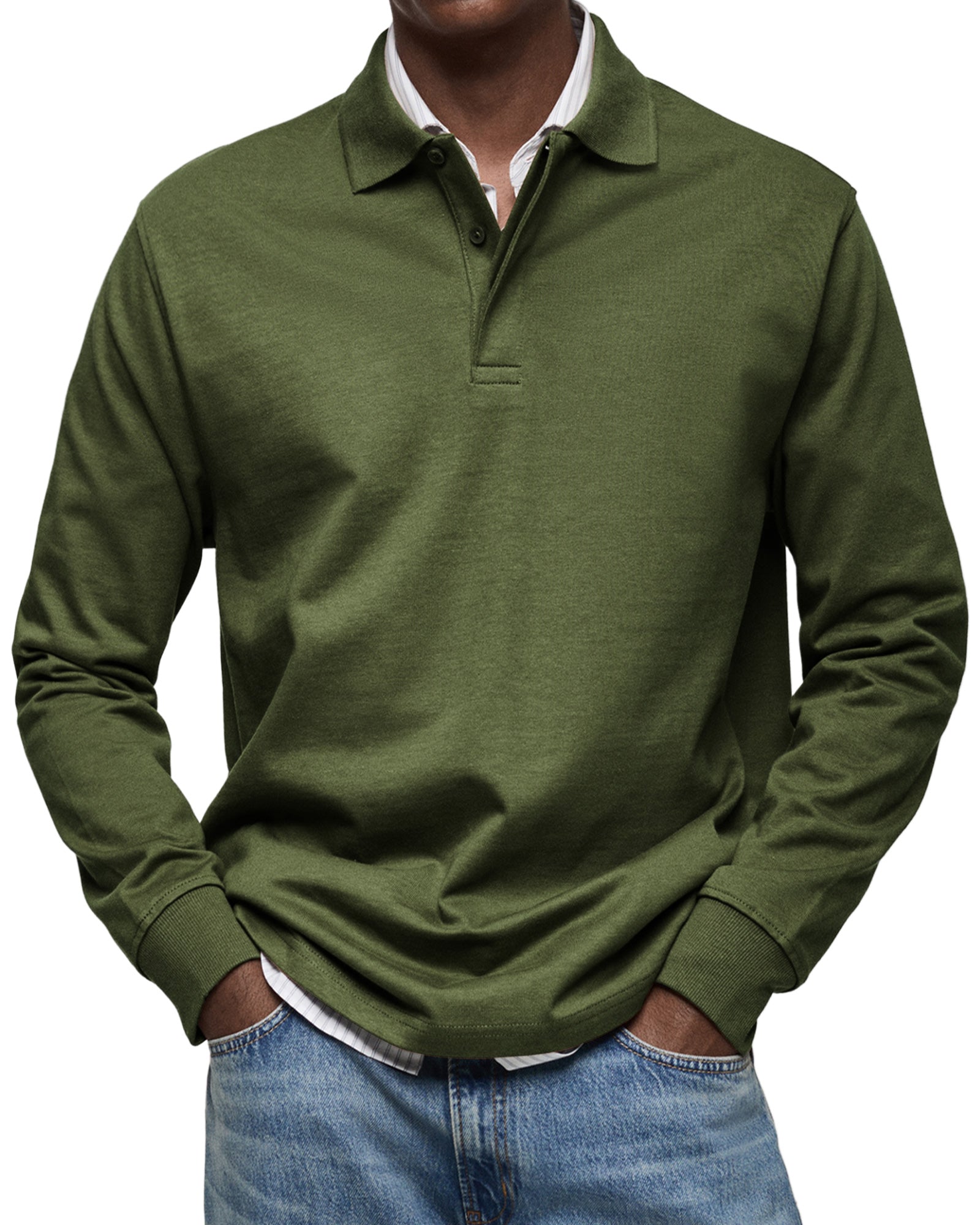 Tom | Classic Long Sleeve Polo