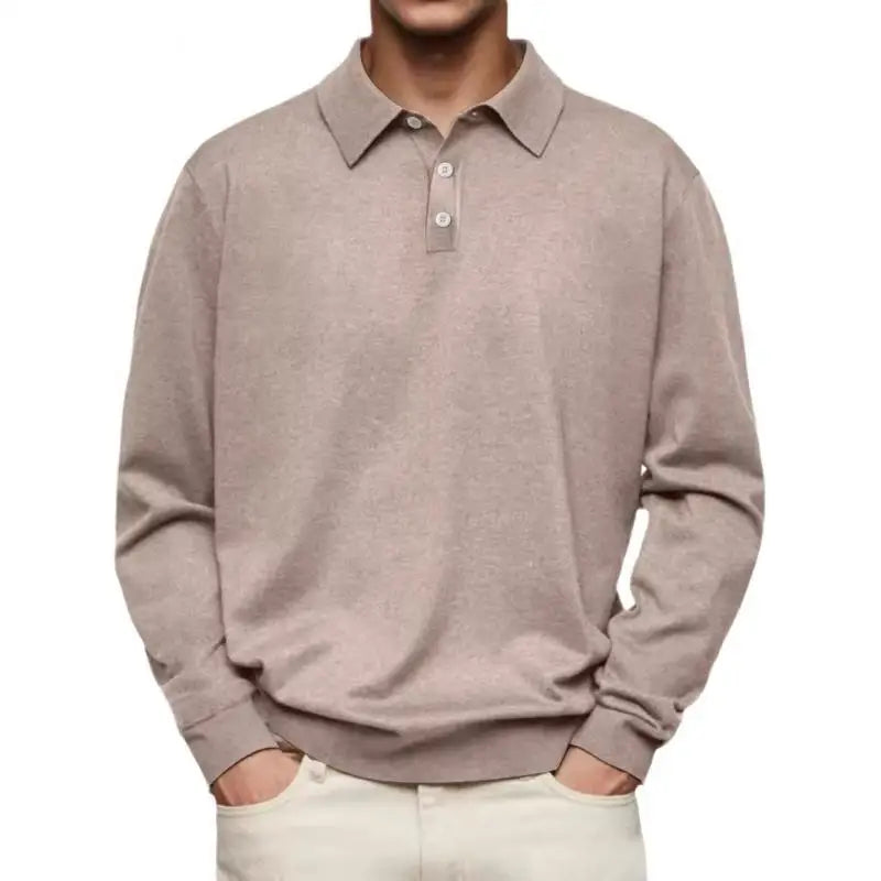 Andrew | Casual Long Sleeve Polo