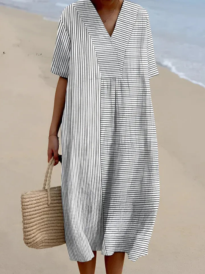 Susan | Elegant Geometric Dress