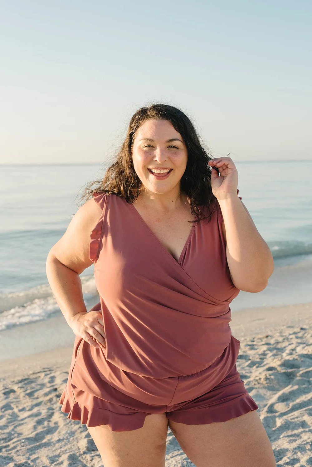 Sophie | Summer Swimsuit with Feminine Detail