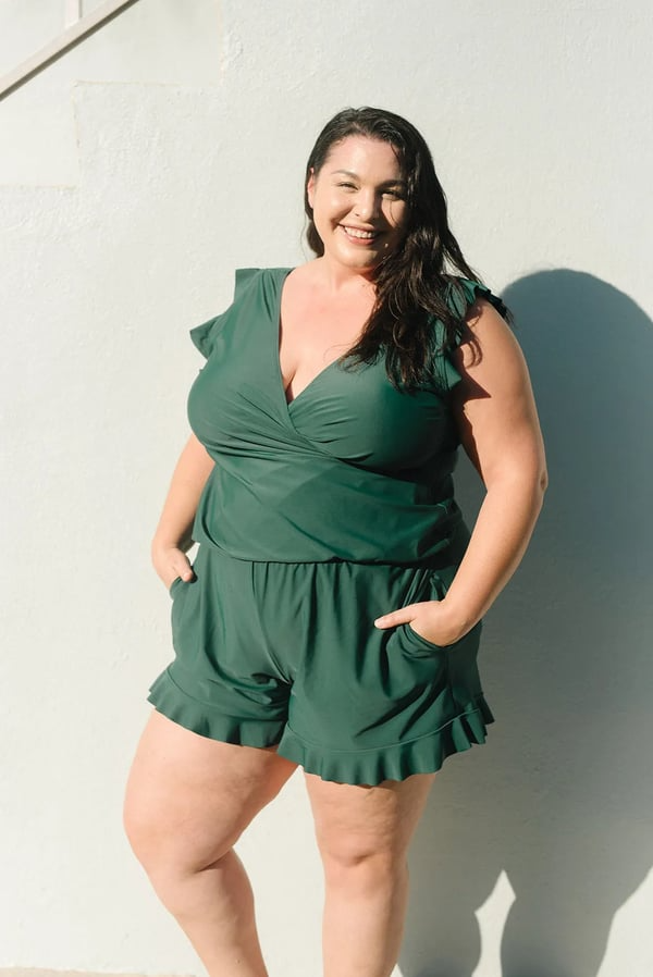 Sophie | Summer Swimsuit with Feminine Detail