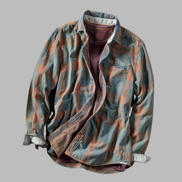 Zane | Tie-Dye Plaid Shirt